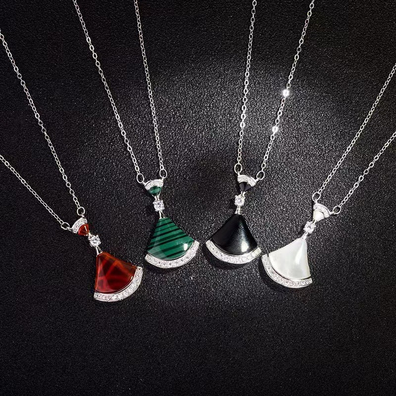 Fashion small fan shell necklace