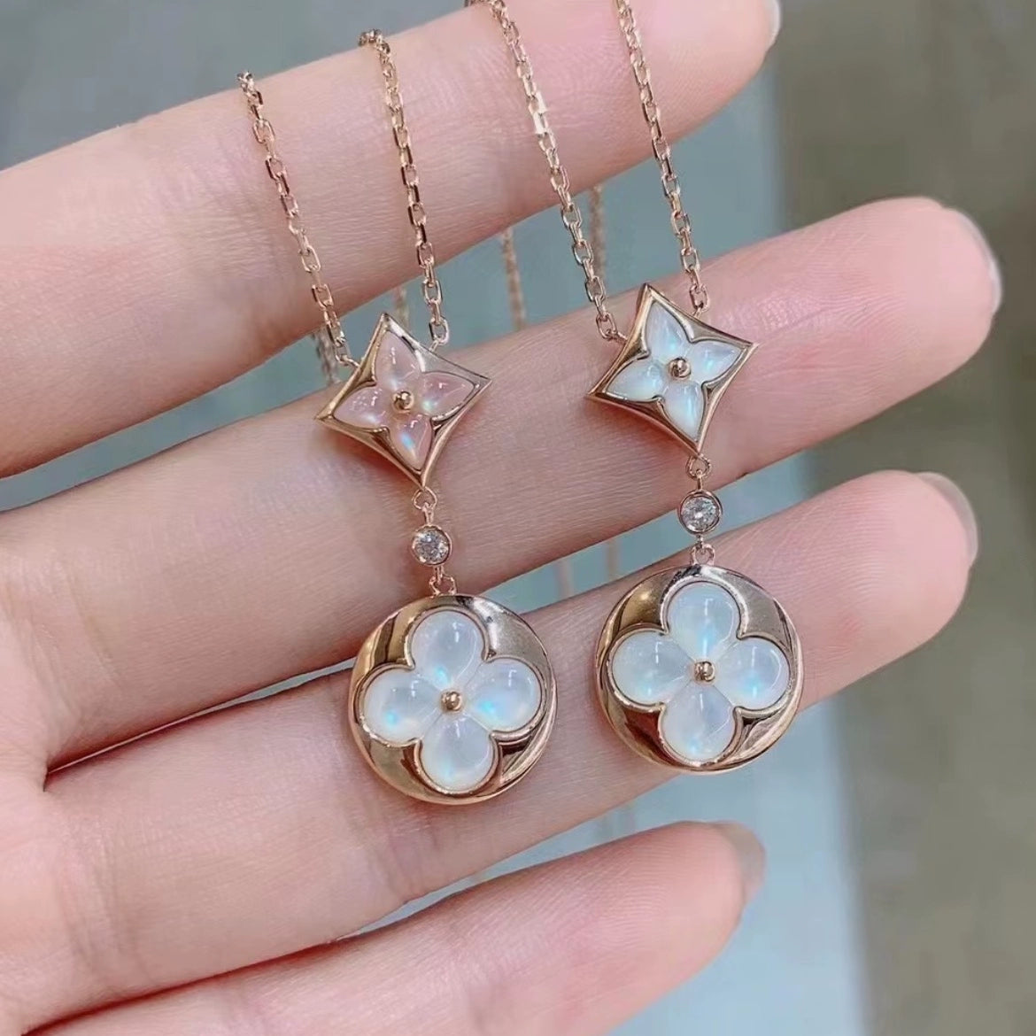 Natural Fritillary Clover Bracelet