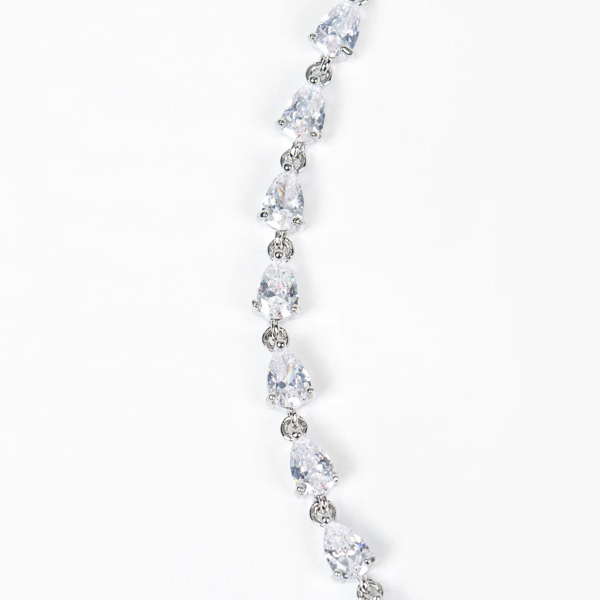 Luxury Navy Blue Crystal Necklace and Earrings Jewelry Set