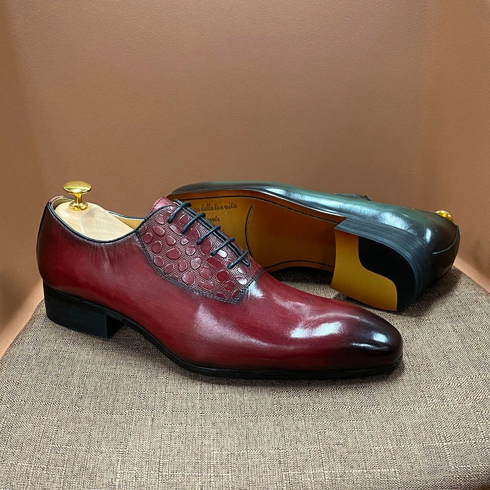 Business Wedding Banquet Dress Men's Leather Shoes