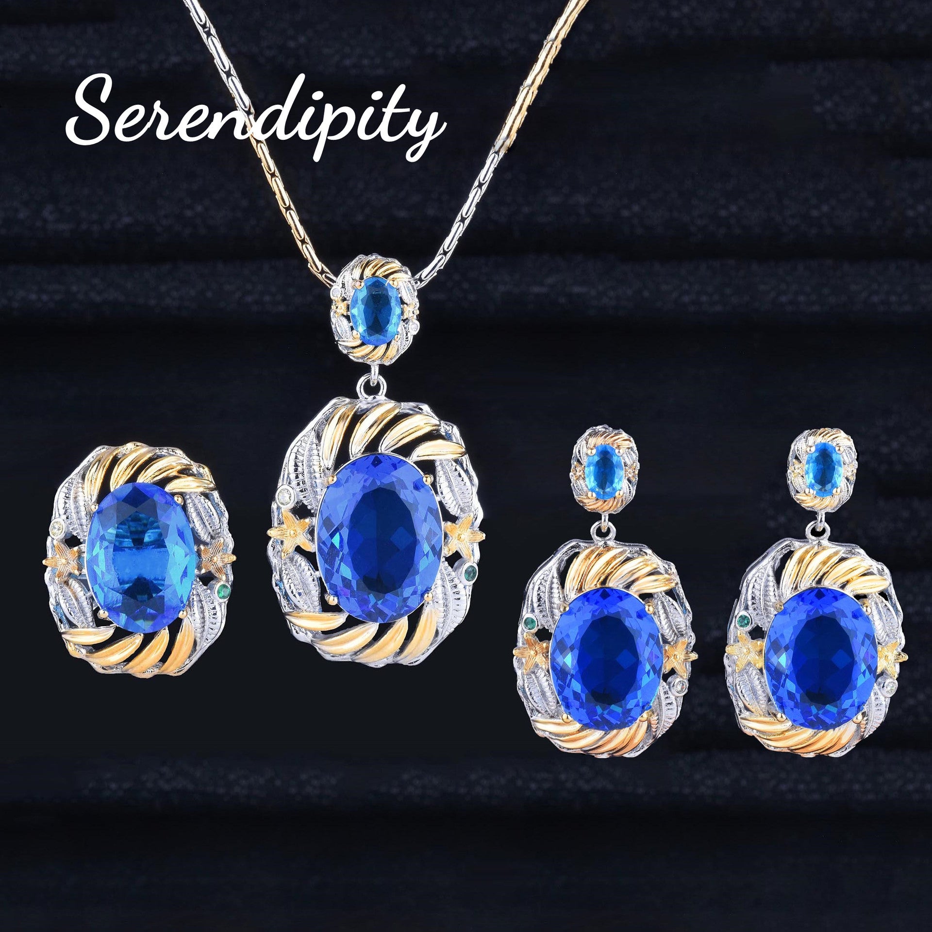 Italian Fenghai Blue Diamond Color Treasure Series