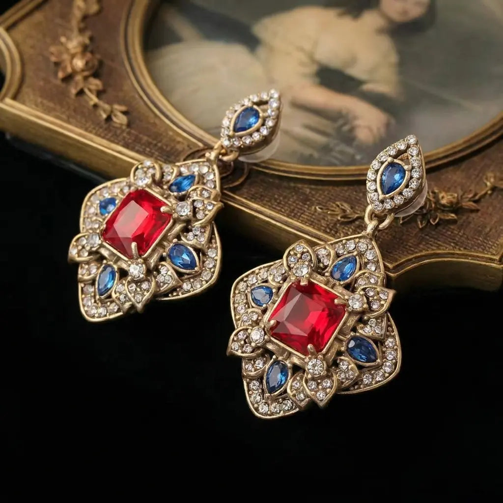 Nouveau Collier Polyvalent et Boucles d'Oreilles Clous Perle