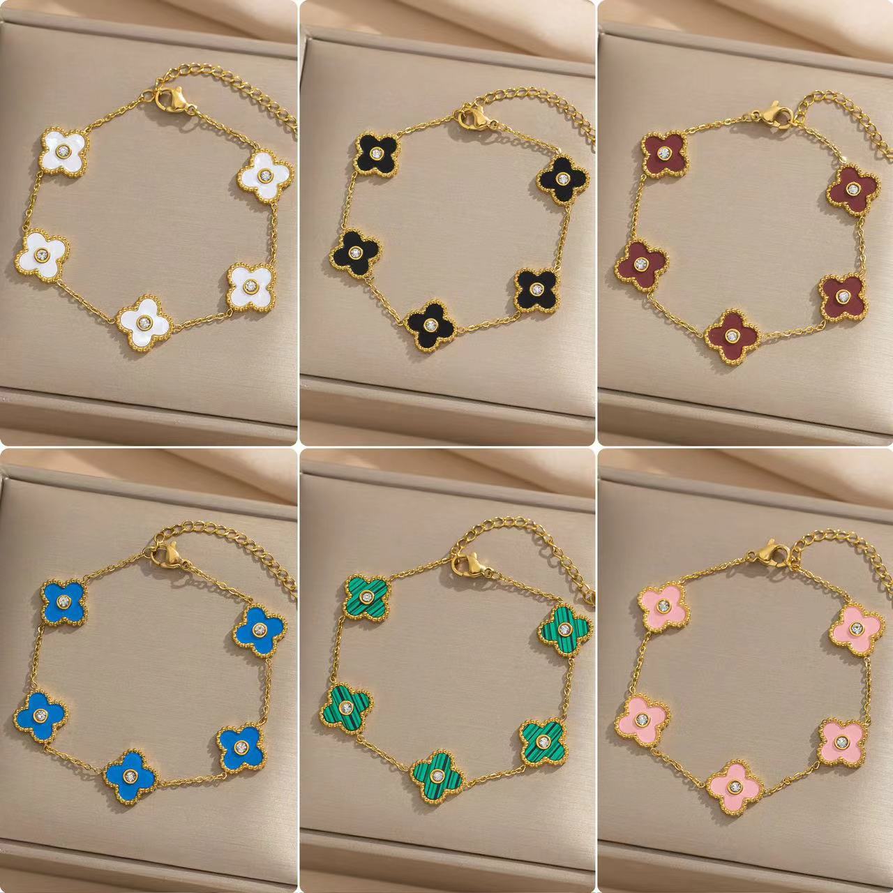 Fashion Lucky Clover Diamond Collection