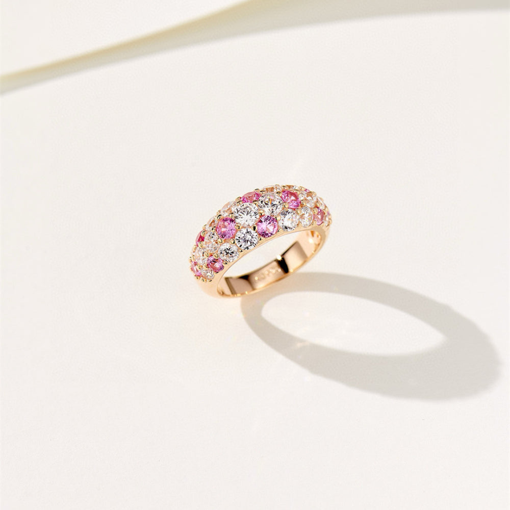 Fashion Color Full Diamond Ring