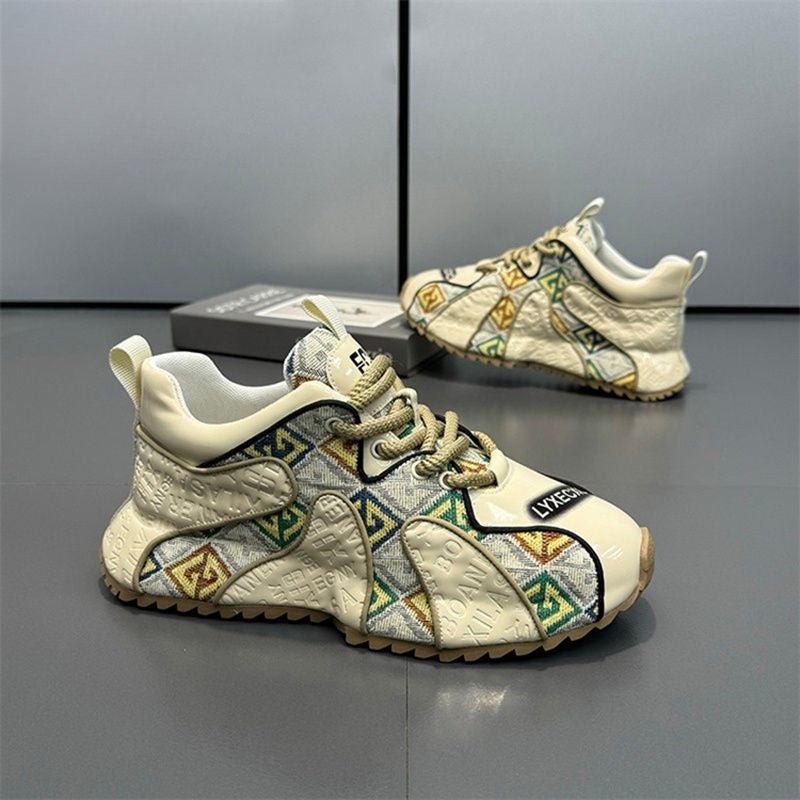 Fashion low-top lace-up wear-resistant casual shoes Running shoes and sports shoes for men sneakers