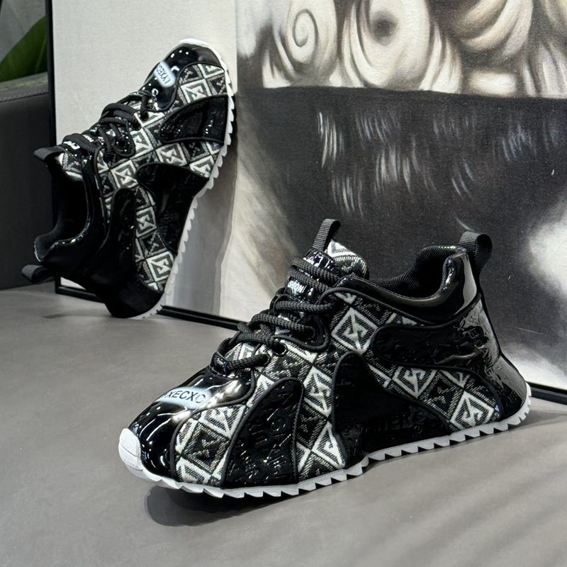 Fashion low-top lace-up wear-resistant casual shoes Running shoes and sports shoes for men sneakers