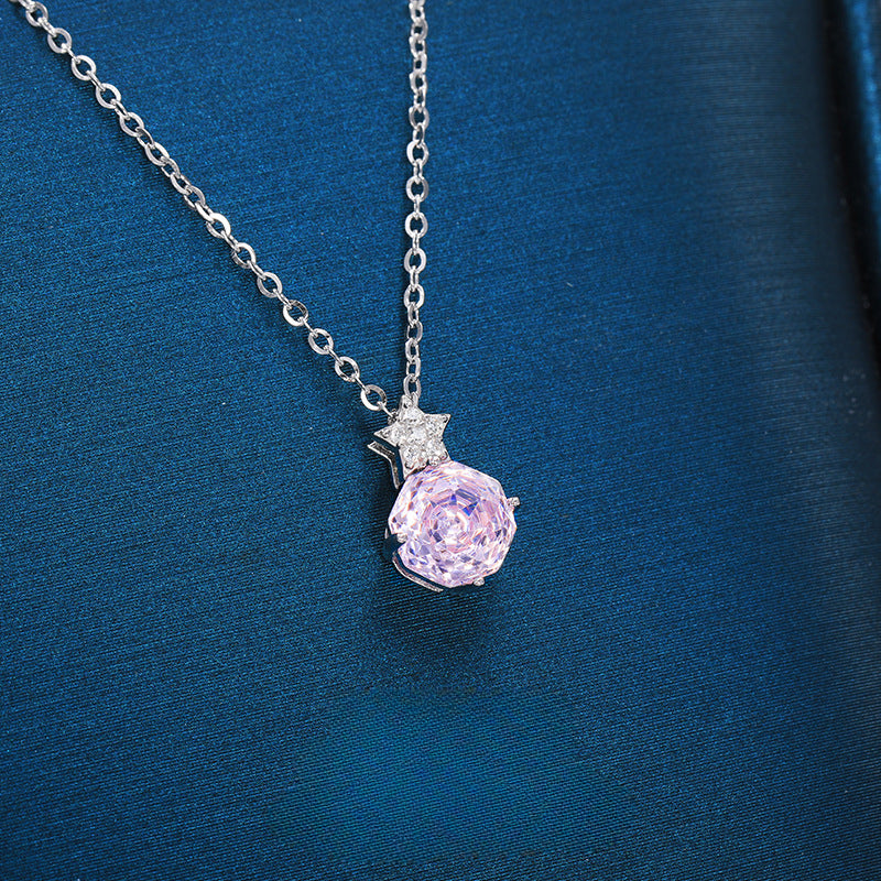 Millennium Rose Pendant Necklace
