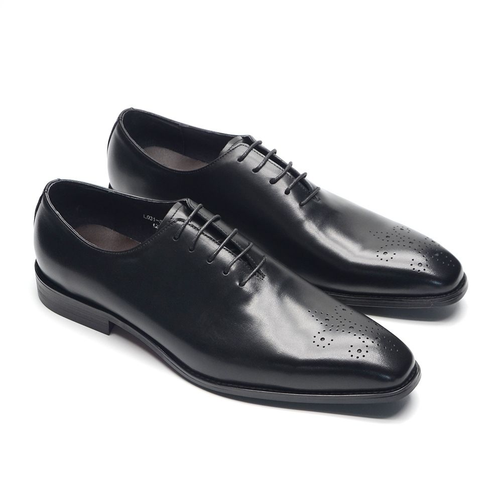 British men's business oxford shoes first layer cowhide dress leather shoes