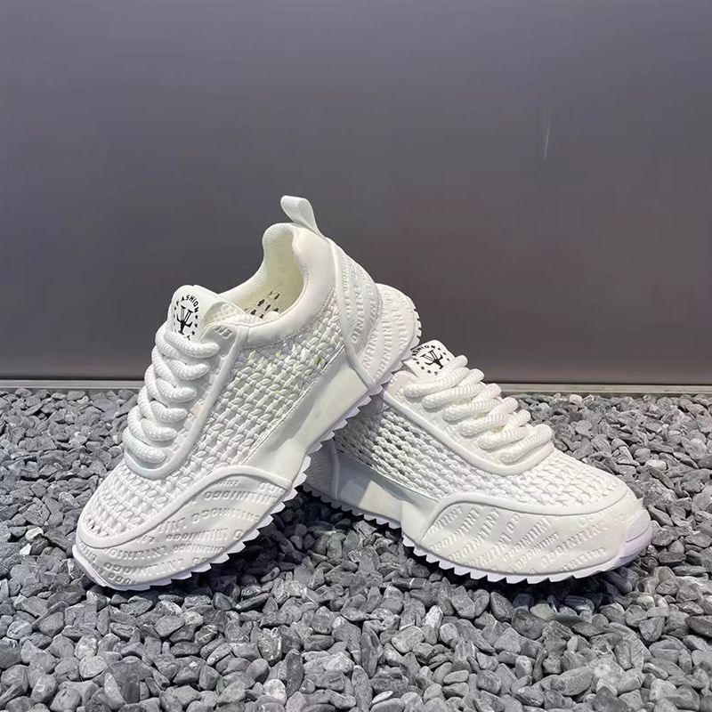 Summer mesh soft-soled sports and casual leather sneakers Running shoes and sports shoes for men sneakers