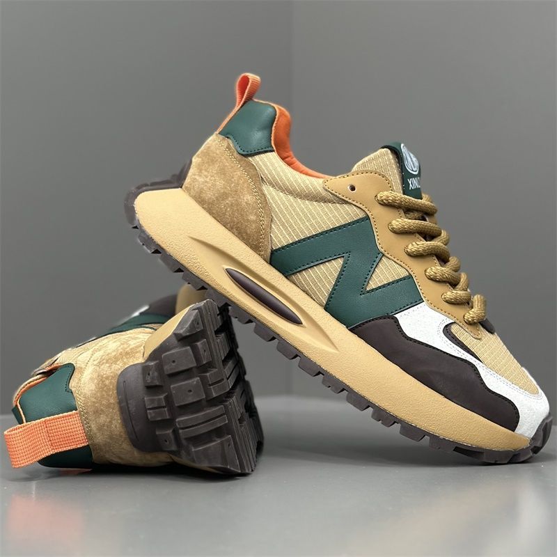 Stylish and simple heightening wear-resistant sports and casual leather sneakers Running shoes and sports shoes for men sneakers