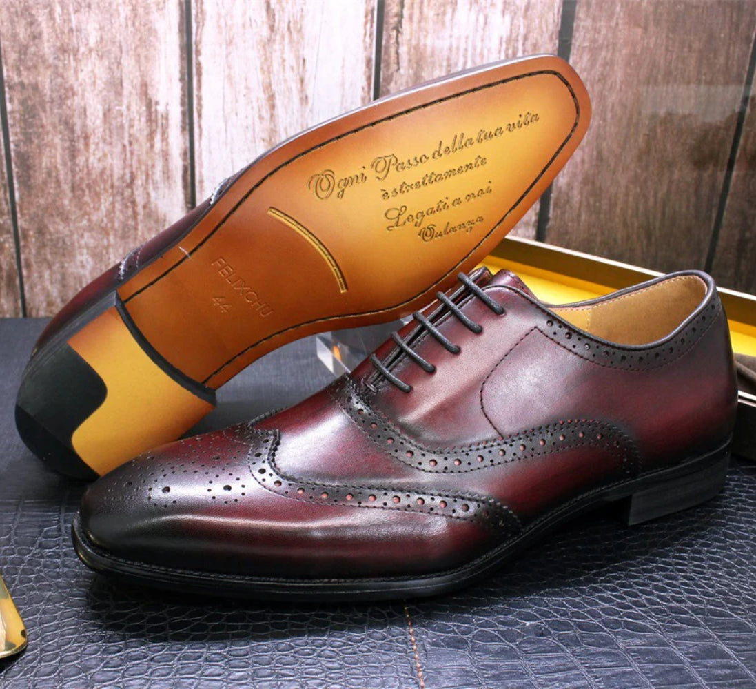 British Brock Business Derby Shoes