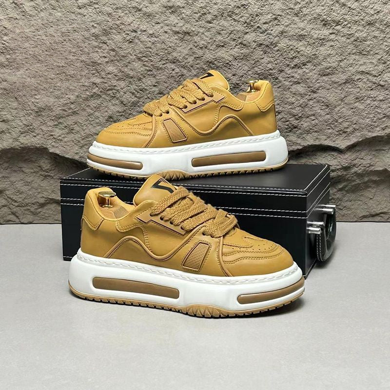 Summer comfortable thick-soled heightening sneakers Running shoes and sports shoes for men