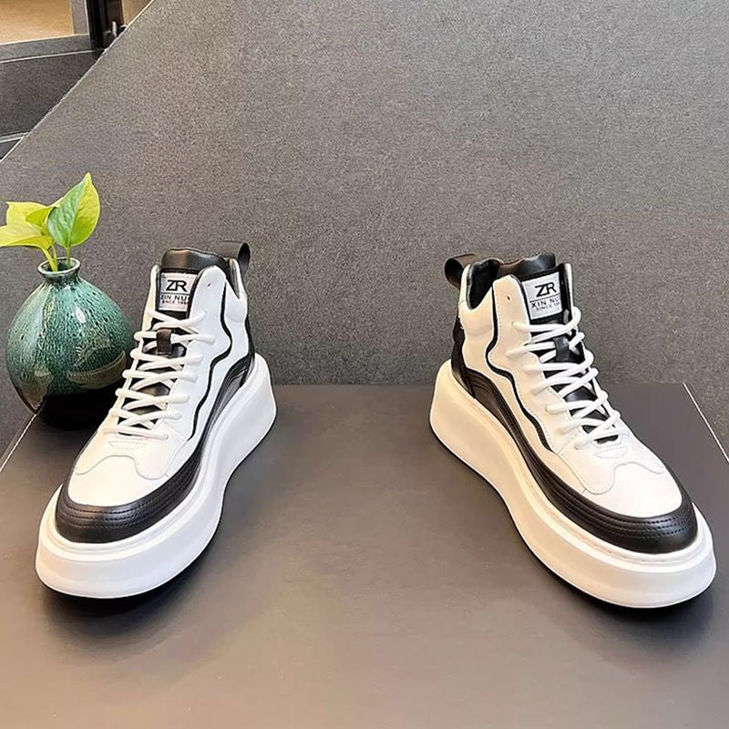 High-top lightweight wear-resistant soft-soled casual shoes for men sneakers Running shoes and sports shoes