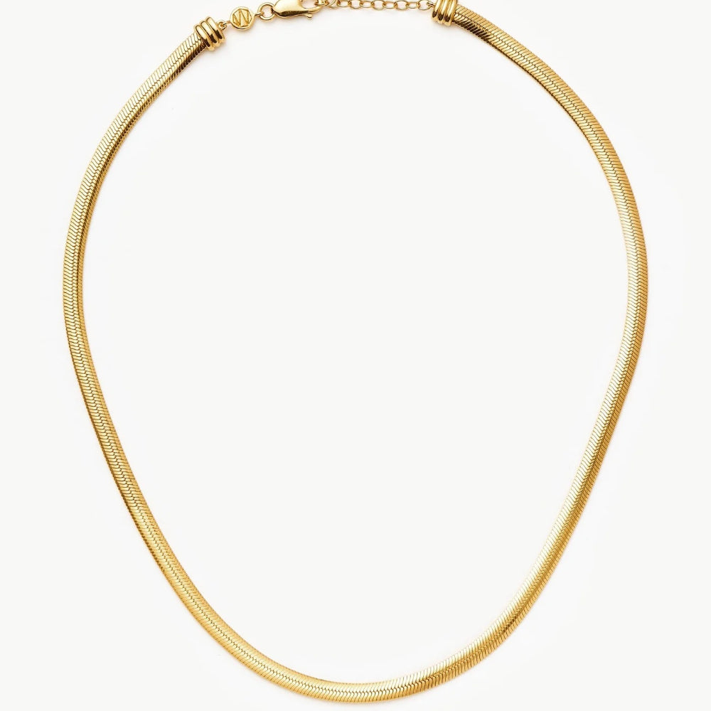 Light luxury stacked multi-layer snake bone chain necklace