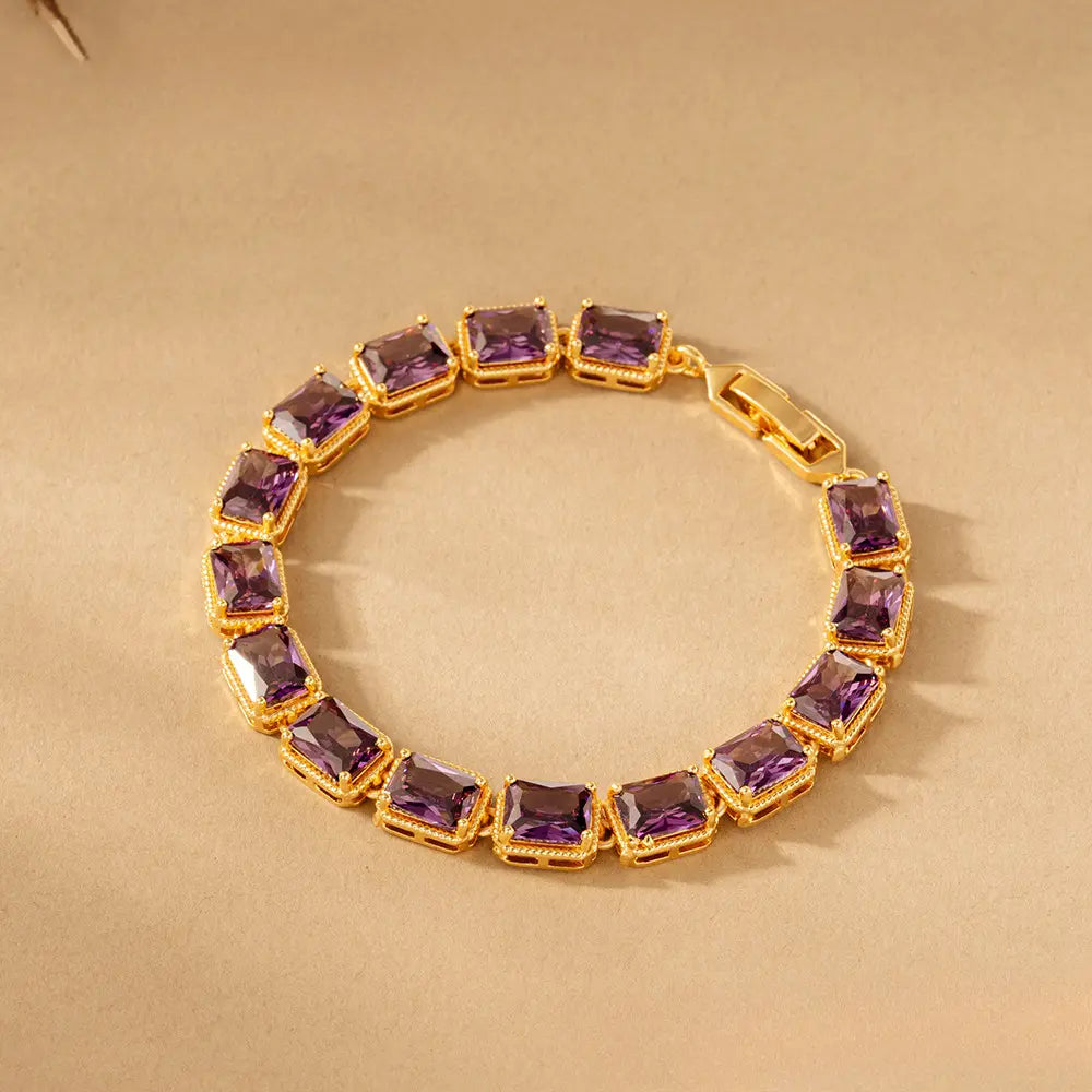 Bracelet de mode classe A avec zircon incrusté