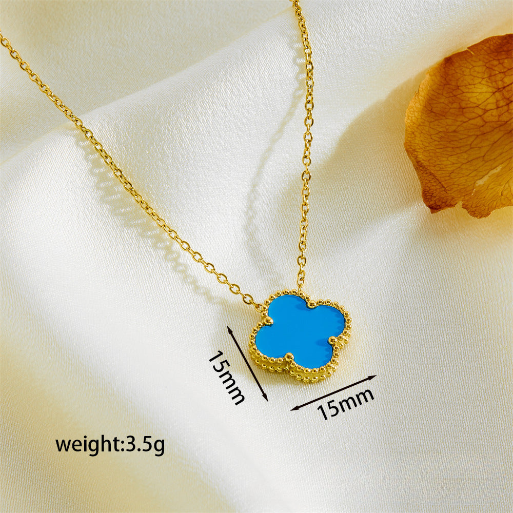 Fashion four-leaf clover bracelet necklace series