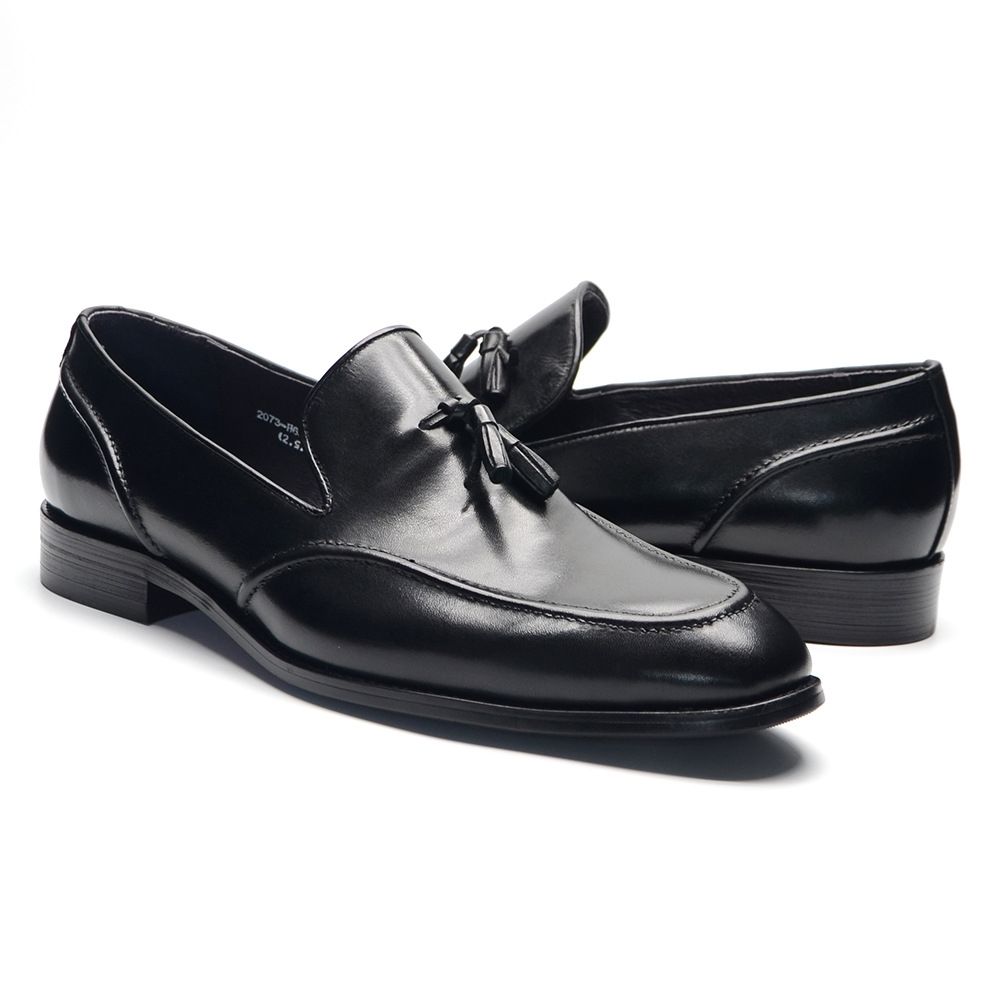 Fashion Leather Breathable Leather Shoes Men's Business Loafers