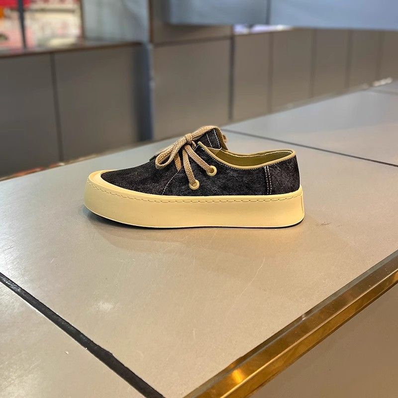 Fashion tablet heightening soft-soled casual shoes for men Thick soled flat shoes