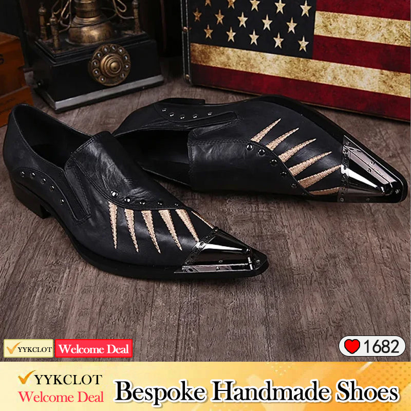 Black and white serpentine men's dress shoes party dress shoes,Office, Party, Banquet, Wedding Oxford brogue shoes for men Plus Size derby shoes