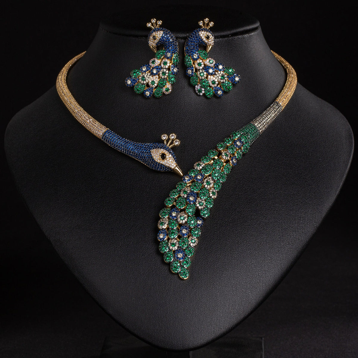 How to Style Peacock Statement Jewelry for Weddings, Parties & Elegant Evenings