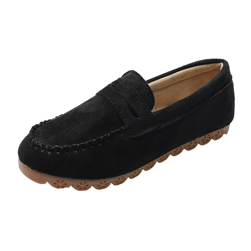 Fashion beef tendon casual flat loafers