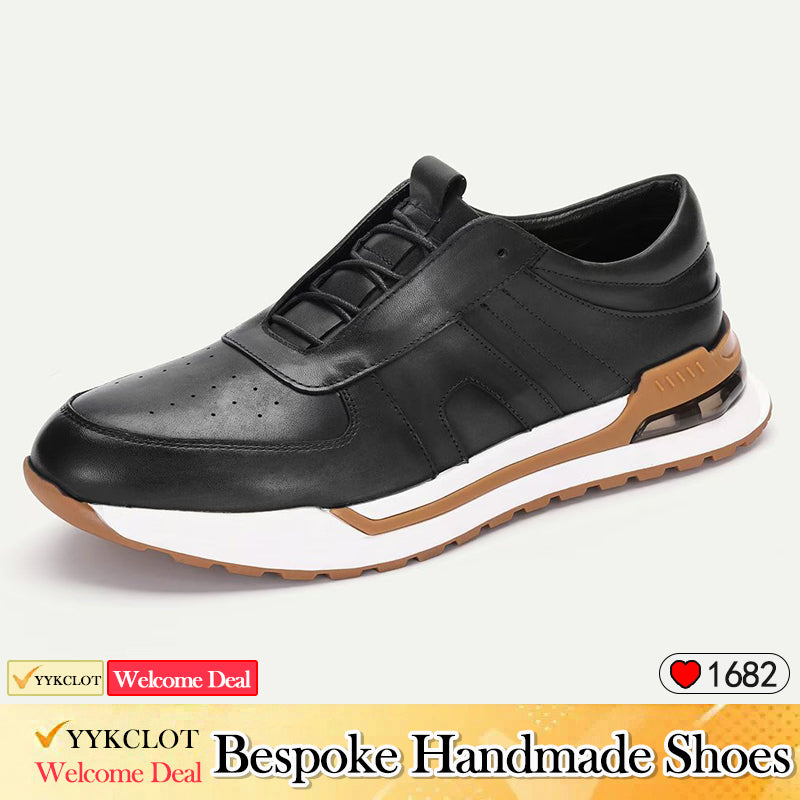 New fashionable top layer cowhide men's casual leather shoes