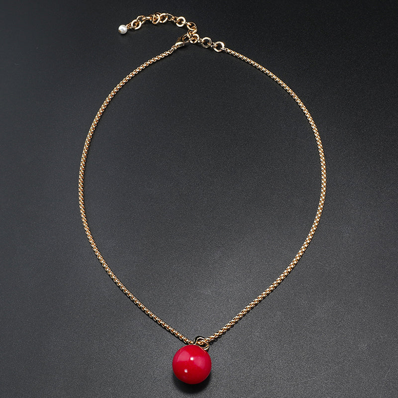 Glamorous Red Beaded Necklace, Bracelet & Earrings Set for Evening Events