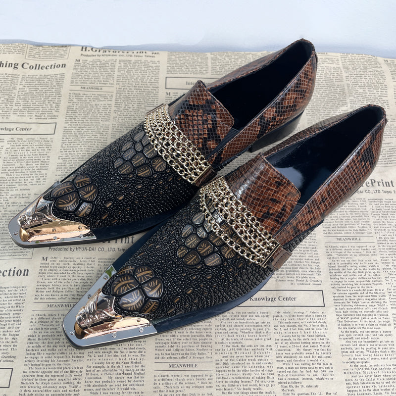 White classic fancy dress shoes Men's wedding party shoes mens brogue shoes Plus Size shoes for men