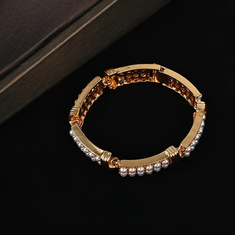 Vintage Heavy Industry Pearl Necklace Series