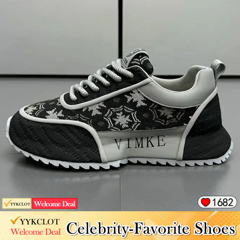 Fashion heightening soft sole non-slip wear-resistant Running shoes and sports shoes for men