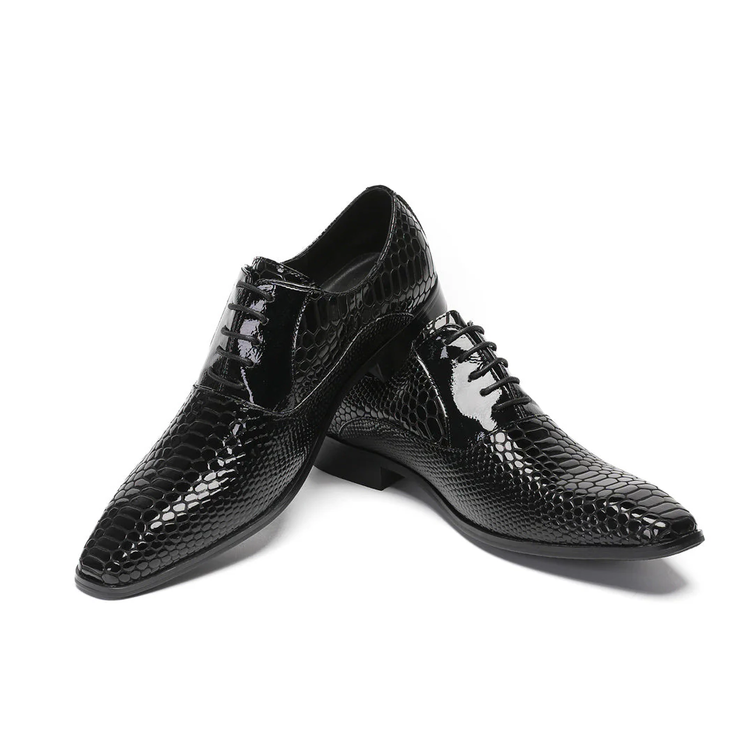 Scarpe eleganti da uomo con fibbia marrone