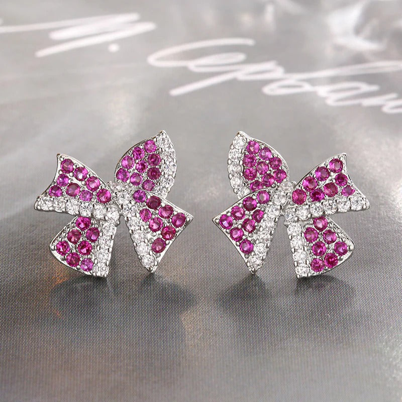 Fashion Blue Zircon Flower Collection