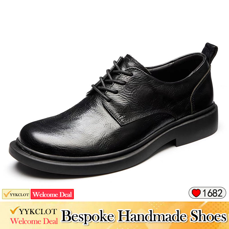 Brown business leather Casual shoes Fashionable men's dress shoes