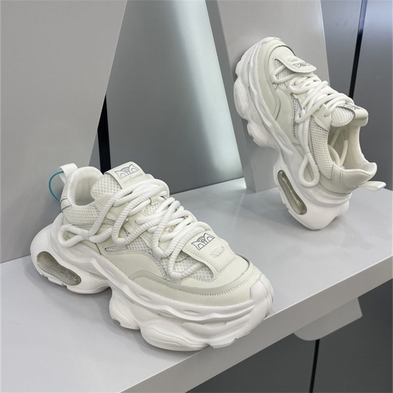 Round head lightweight platform casual Running shoes and sports shoes for men sneakers