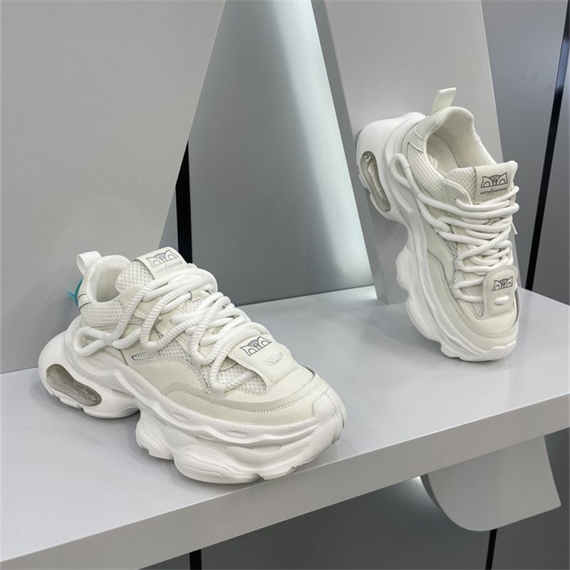 Round head lightweight platform casual Running shoes and sports shoes for men sneakers