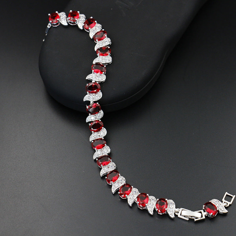 Fashion Diamond Buckle Bracelet