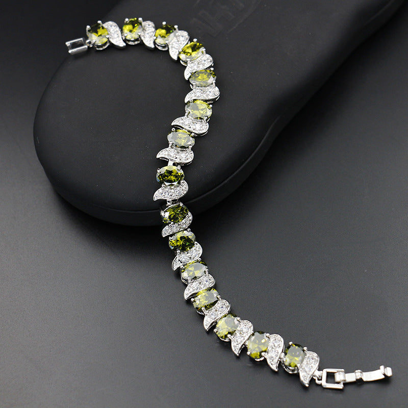 Fashion Diamond Buckle Bracelet