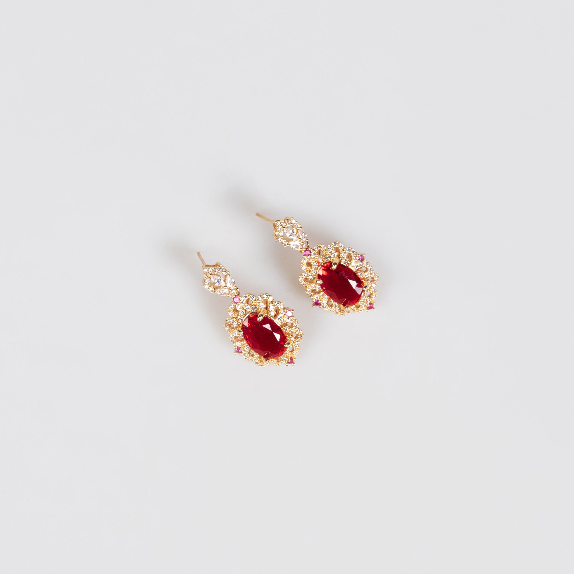 Parure de soirée luxe collier et boucles d'oreilles émeraude perlée