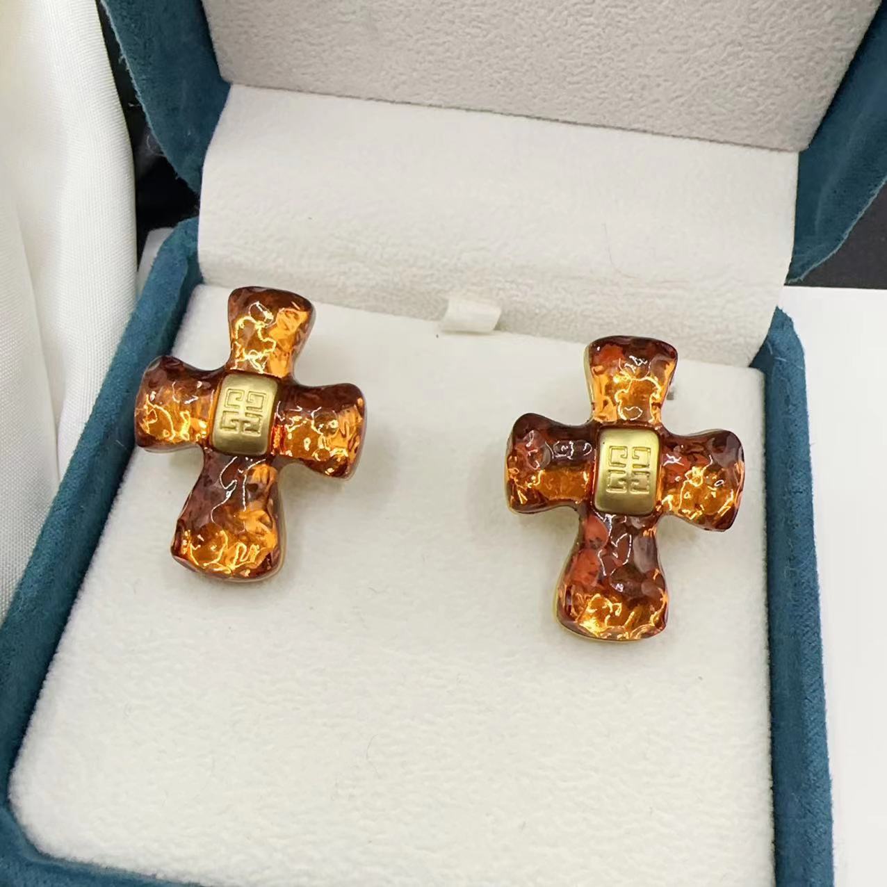 Boucles d'oreilles orange, boucles d'oreilles personnalisées haute couture