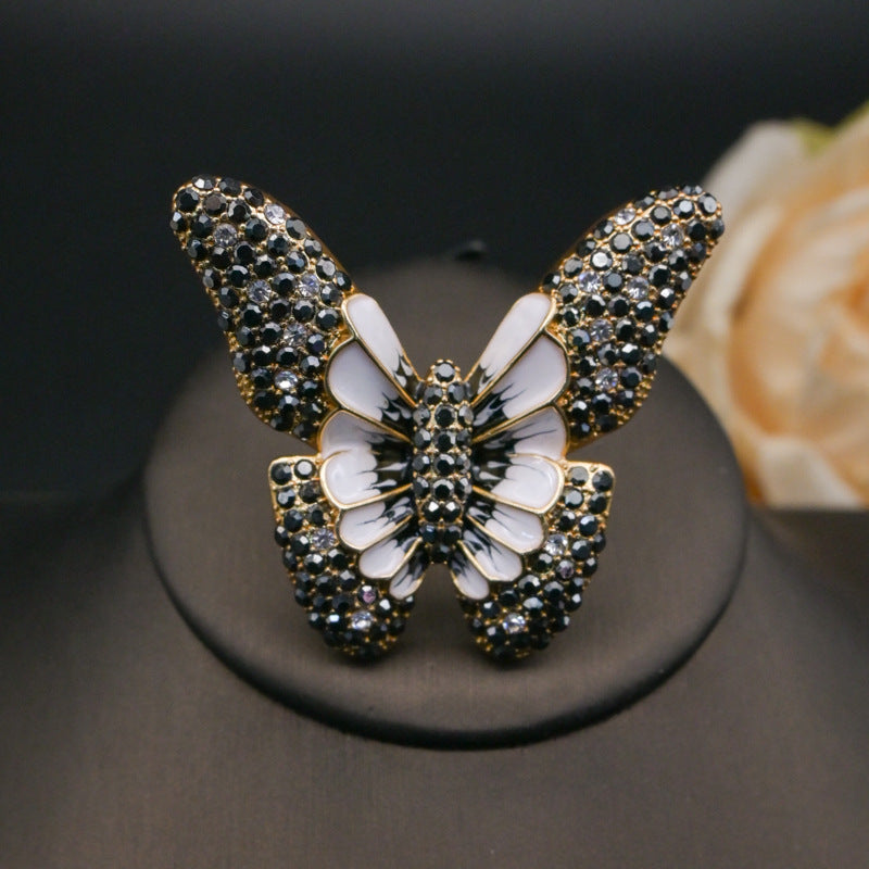 Stylish Vintage Butterfly Necklace Earrings Set
