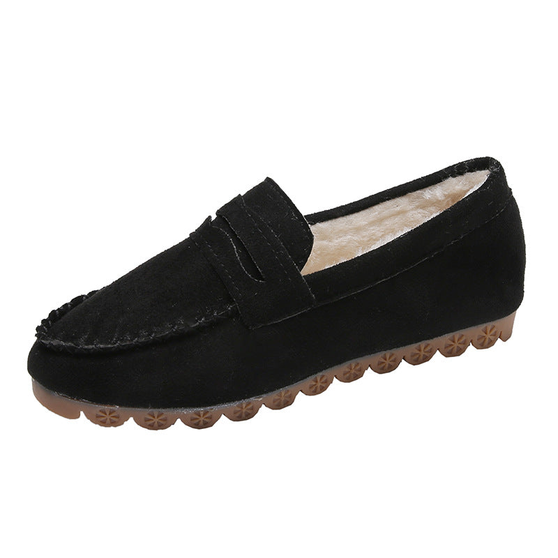 Fashion beef tendon casual flat loafers