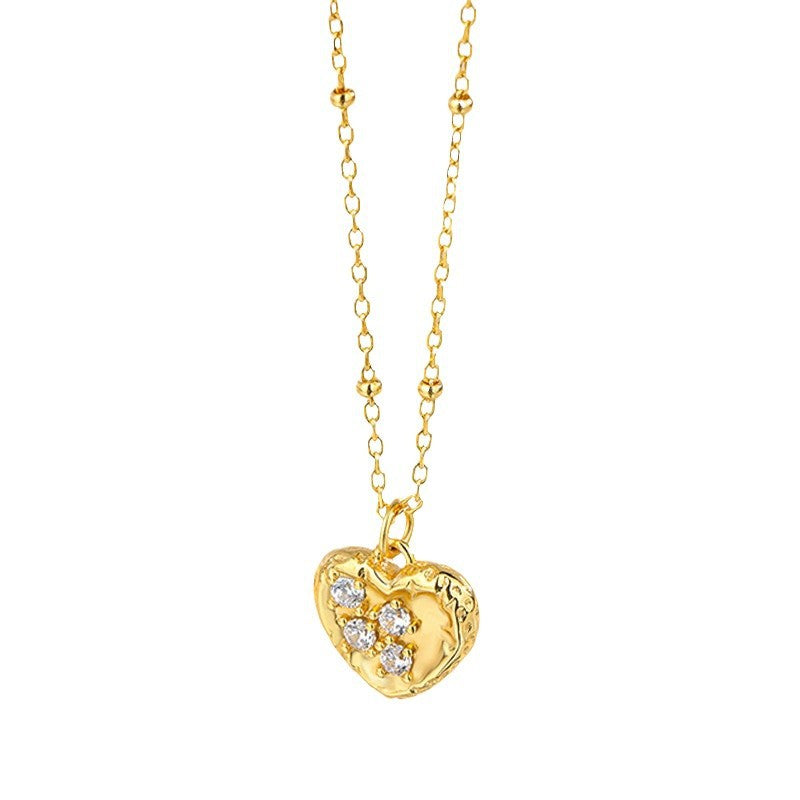 925 Sterling Silver Lava Love Necklace