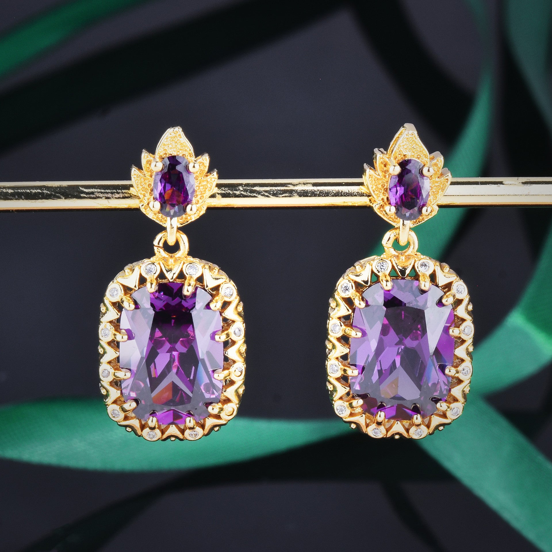 Italian retro high carbon diamond color treasure series