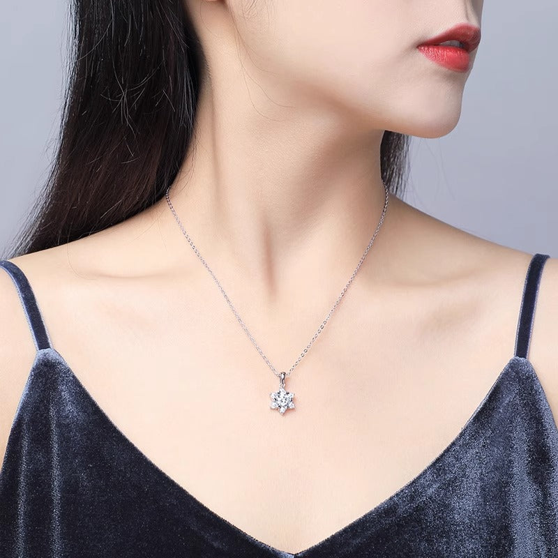Masuria Snowflake Necklace