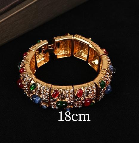 Vintage Rhinestone Necklace Stud Earrings Bracelet Set