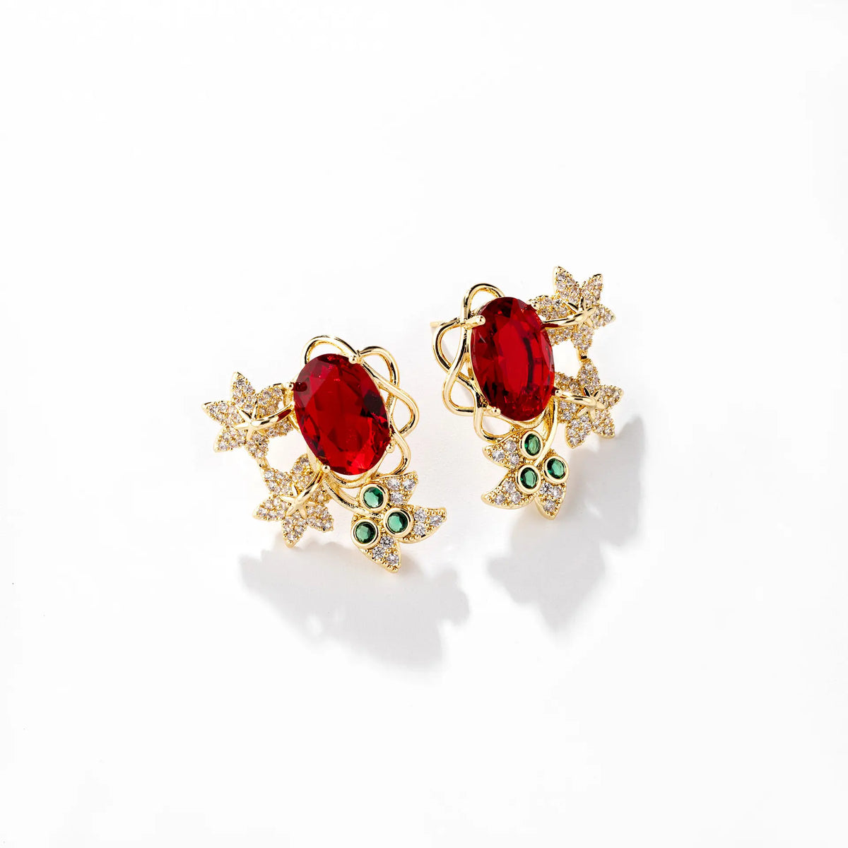 Necklace and earring set - luxurious, versatile, high-end, party jewelry