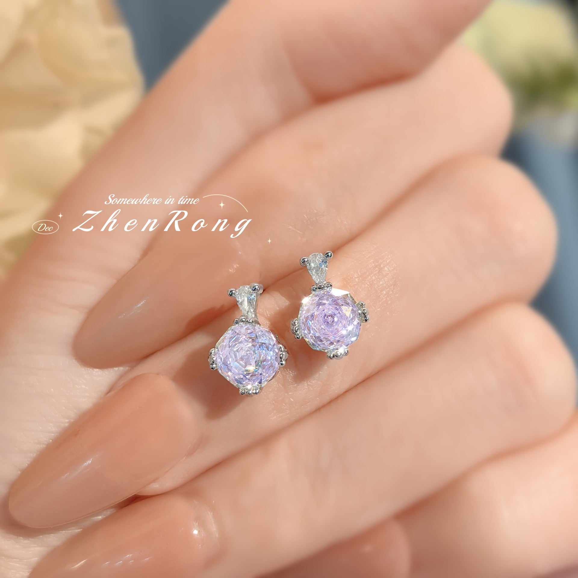 Octagonal Millennium Rose Che Paraiba Color Treasure Series