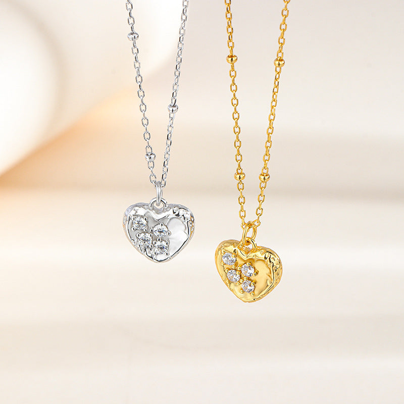 925 Sterling Silver Lava Love Necklace
