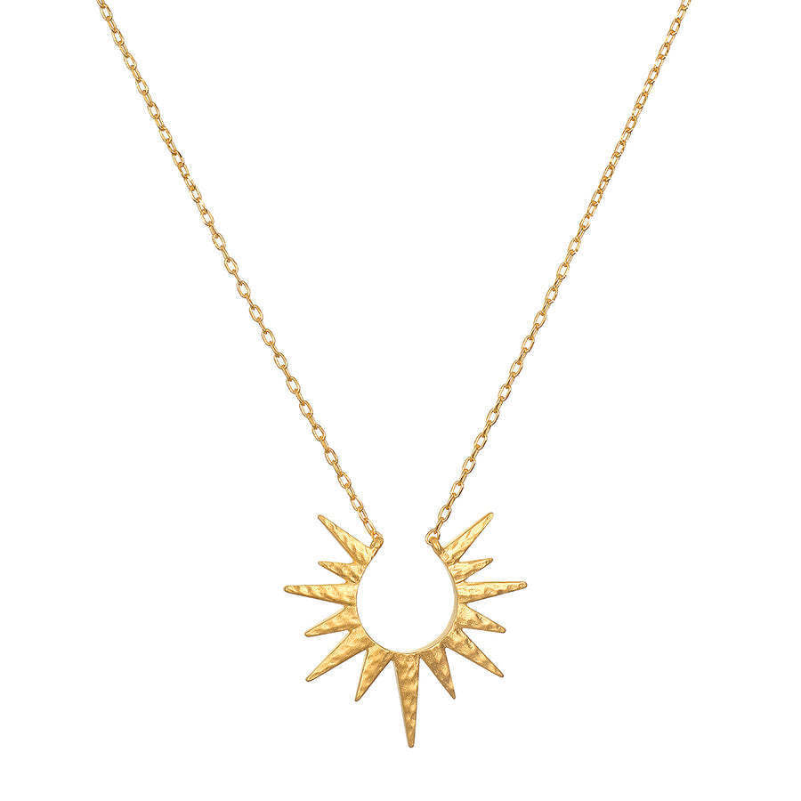 Sun and Moon Double Stacked Necklace