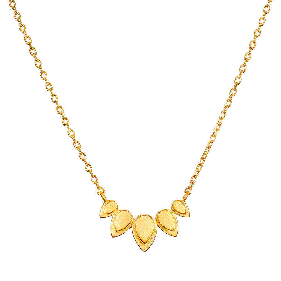 Sun and Moon Double Stacked Necklace